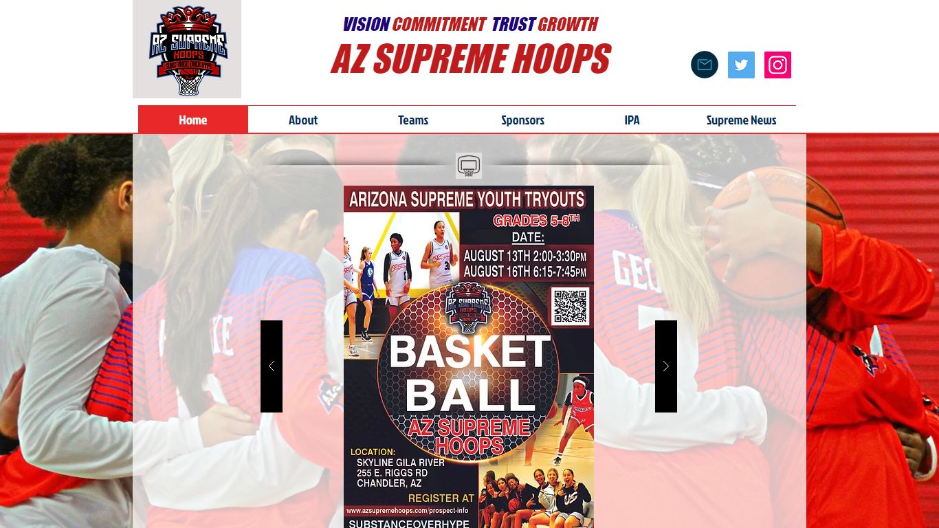 Home | AZ Supreme Hoops