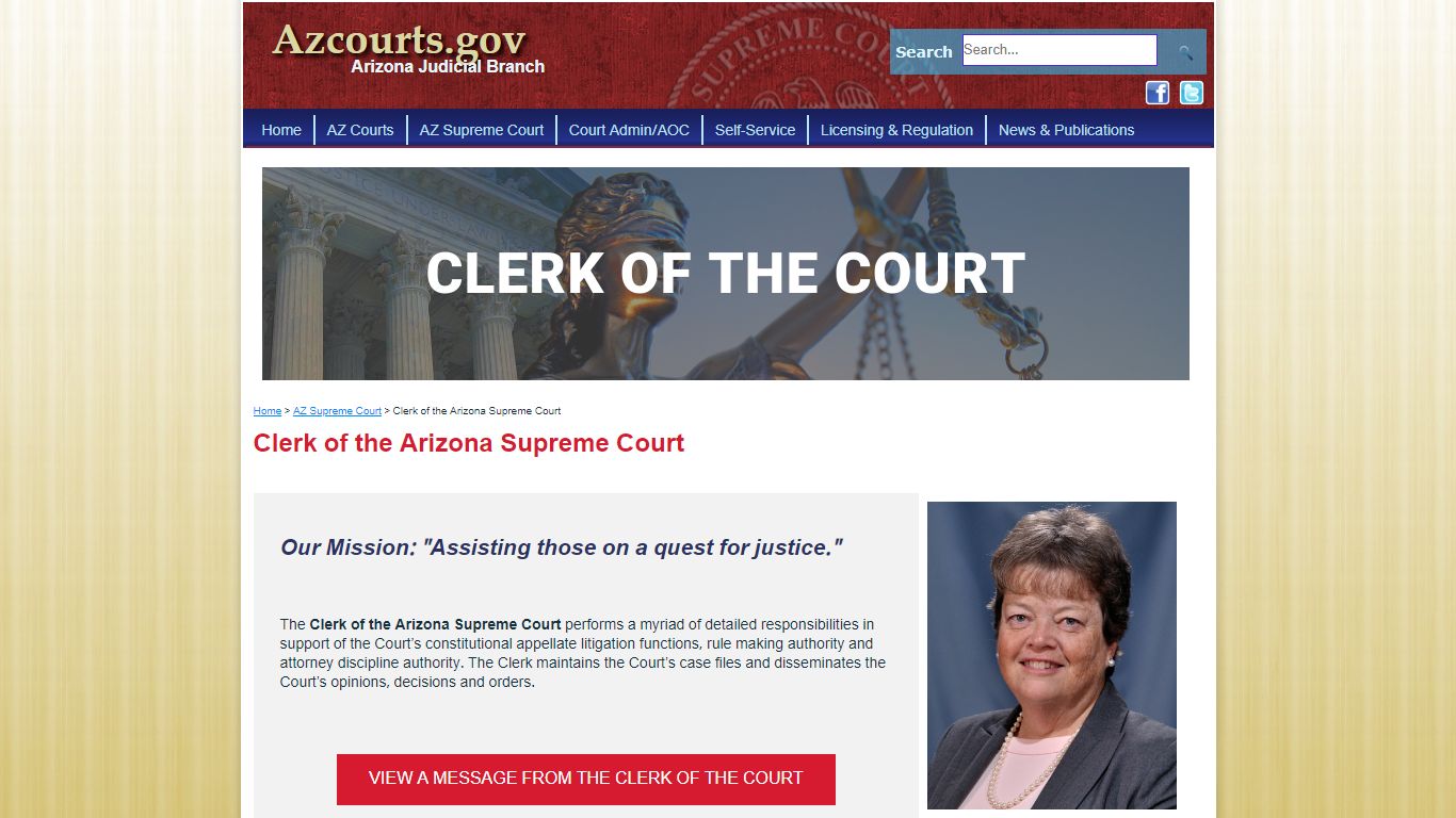 Clerk of the Arizona Supreme Court